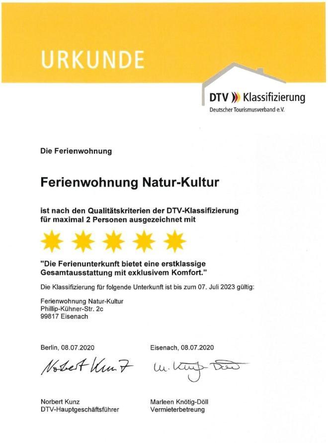 Loftwohnung Mit Sauna - Natur Und Kultur In Eisenach Erleben Und Geniessen المظهر الخارجي الصورة